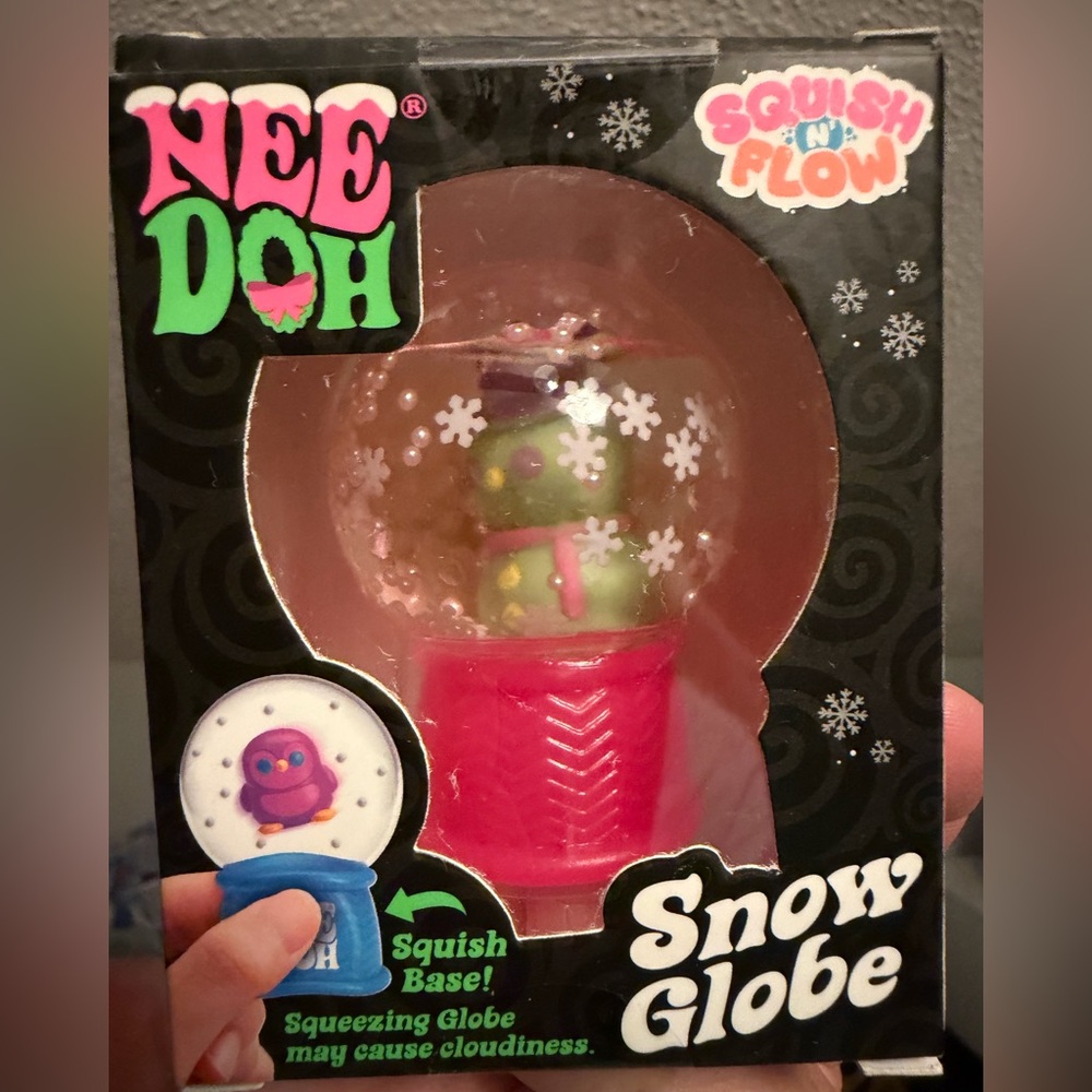 Needoh Santa Needoh snowglobe- brand new